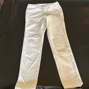 Lululemon ABC Pant Slim 32”L, 28”W WHT
